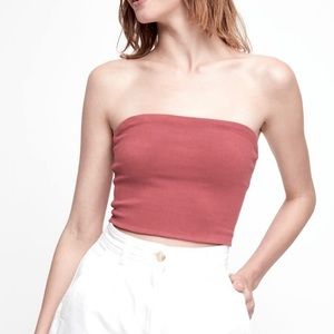 Aritzia Wilfred Free tube top